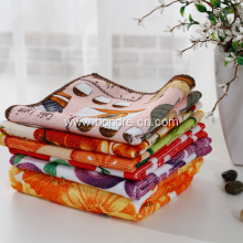 Printed Microfiber Kitchen Cleaning Towel